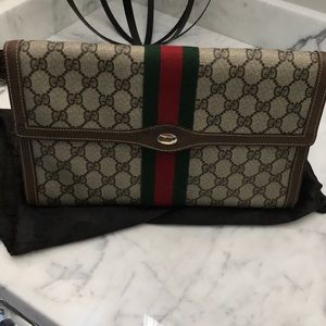 Authentic Gucci clutch vintage